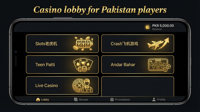 Lobby view of EpiWin Game.version.slots low budget for Pakistan users